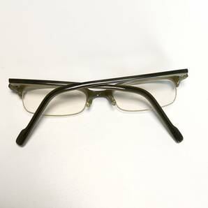 ◆TURNING ターニング サングラス 谷口眼鏡 メガネ 50□19 143 度入りレンズ メンズ レディース ハーフリム ナイロール 鯖江眼鏡 スクエアの画像2