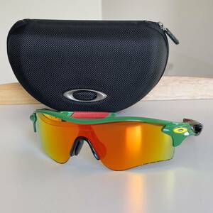 ◆OAKLEY オークリー サングラス RADAR LOCK レーダーロック 希少カラー ラスタカラー スポーツ ランニング ケース付き