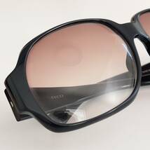 ◆GUCCI グッチ GG2948/S 807LF 61□15 125 ブラック BLACK ロゴテンプル ティアドロップ型_画像8