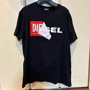 DIESEL ディーゼル　半袖　 Tシャツ ブラック　XL