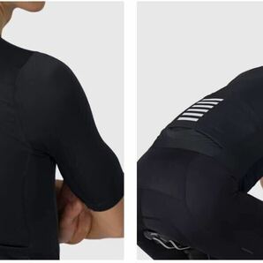 【送料無料】Rapha ラファ Pro Team プロチーム Training jersey トレーニング ジャージ Black Sサイズ 美品の画像10