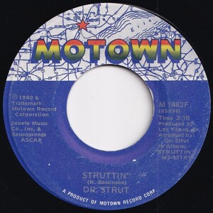 Dr. Strut Struttin' / Blue Lodge Motown US M 1483F 206441 JAZZ ジャズ レコード 7インチ 45