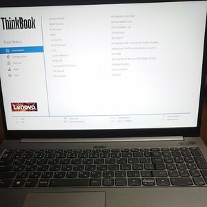 lenovo ThinkBook 15 Gen 2 Ryzen 7 4700u BIOS確認 jank ノートパソコン