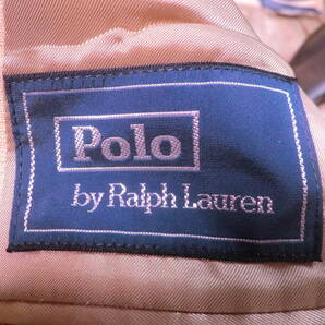 ④ Polo by Ralph Lauren 麻100% ジャケット イエローベージュ サイズ不明の画像5