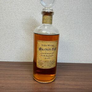 ニッカ樽出しウイスキー原酒　over 8 years old Cask Strength 