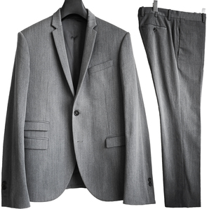 正規品 フラッグシップモデル ニールバレット NeIL BarreTT ウールギャバジン セットアップスーツ パンツ スラックス ジャケットの画像1