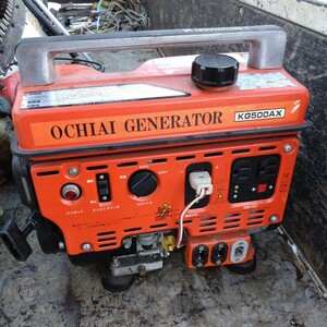 * KAWASAKI Kawasaki (KG500AX) generator junk 1 pcs used 