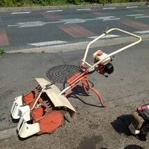 オータケ ミニカルチ MA3 水田除草機 カルチャー 水田 リコイル 中耕 除草機 動作確認_画像1