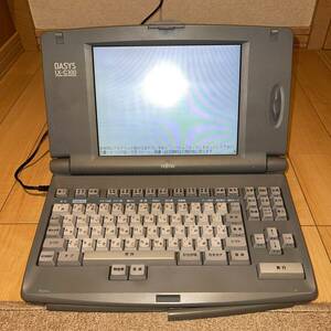 OASYS LX-C300 word-processor FUJITSU Fujitsu present condition goods retro 