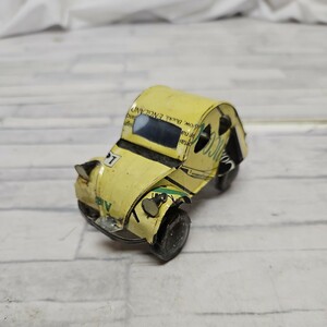 2002 number tin plate toy tin plate. toy tin plate Vintage retro automobile minicar Showa Retro 