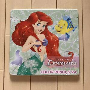  новый товар Disney Little Mermaid Ariel цветные карандаши 24 цвет 