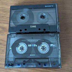 カセットテープ　ソニー　ハイポジ　２本