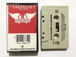 ■カセットテープ■エアロスミス Aerosmith『Greatest Hits』70年代ベスト「Walk This Way」収録■同梱8本まで送料185円