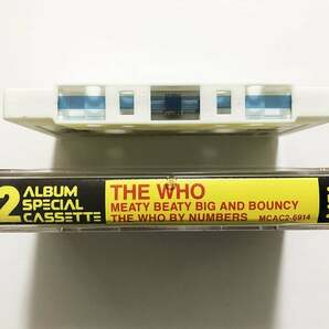 ■カセットテープ■ザ・フー The Who『Meaty Beaty Big And Bouncy』『The Who By Numbers』アルバム2枚を収録■送料185円の画像3