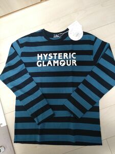 ヒステリックグラマー　長袖Ｔシャツ　新品　未使用　タグ付き　Blue×Black