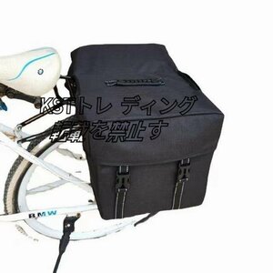  carrier bag bicycle sidebag bicycle rear bag waterproof bicycle bag large pannier bag reflection processing cycle bag storage bag large black 