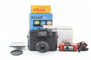 元箱付＊HOLGA 120N トイカメラ ホリガ フィルムカメラ ホビーカメラ / MICRO-110 付属品多数