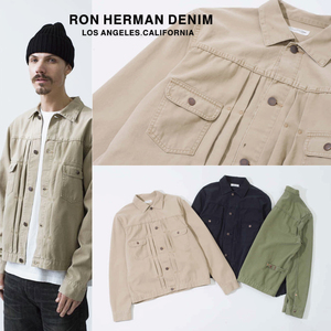 【定価41,800円】RONHERMAN DENIM ロンハーマン RHC 名作 トラッカージャケット S 日本製 111MJ Champion Twill