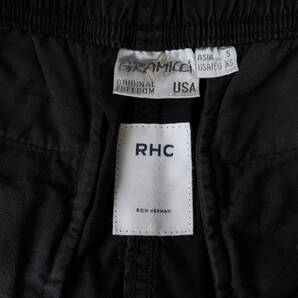 【Safari掲載】ロンハーマン RHC × GRAMICCI グラミチ 刺繍 コットンツイル地 クライミング ショーツ S 黒 RonHerman Californiaの画像7