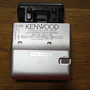 JUNK品 KENWOOD ＭＤレコーダー DMC-J7R 本体美品 電池ケース コントローラー付の画像3