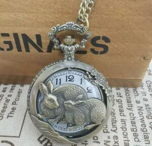 ....... pendant necklace quartz pocket watch 