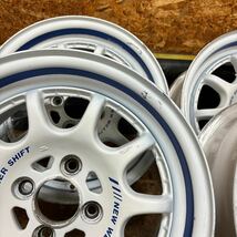 希少☆スプリントハート☆軽量☆15×6.5J+35☆100/4穴☆走り屋　ドリフト　JDM_画像3