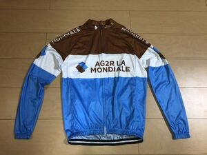 AG2R サイクルジャージ 長袖 M 送料無料