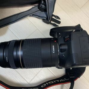 Canon EOS X4 一眼レフカメラ 75-300mm 望遠レンズ カメラバッグ ストラップ など 1台 キャノンの画像8