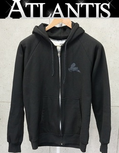 CHROME HEARTS 銀座店 クロムハーツ オールド フォティ フローラルクロス 裏地サーマル ジップ パーカー size:S~M相当 黒 94549