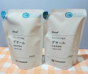 デオール消臭潤滑剤つめかえ用200ml