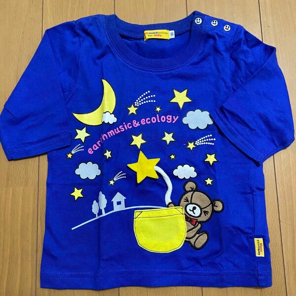 earth music＆ecology ☆ ベビー　半袖Tシャツ　五分袖　90㎝