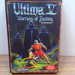 x16【RPG/ソフト】「UltimaⅡwarriors of Destiny」5.25”DISK4枚APPLEⅡの画像1