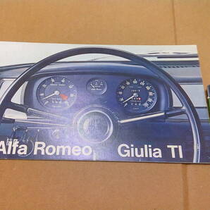 F113【車パンフ/英語表記】Alfa Romeo/Giulia TIの画像1