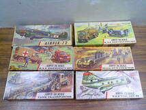 yw20【プラモAIRFIX6個セット】AVROANSON1/VERTOL107-11/RAFREFUELLINGSET/TANKTRANSPORTER/EMERGENCYSET/88mm.GUN&TRACTOR_画像1