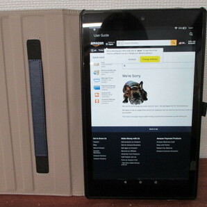 Amazon Fire HD 10 第7世代 SL056ZE タブレット 本体 動作確認済 初期化済 激安1円スタートの画像3