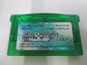  Pocket Monster emerald Game Boy Advance GBA GAMEBOY Pokemon soft box less . operation not yet verification super-discount 1 jpy start 