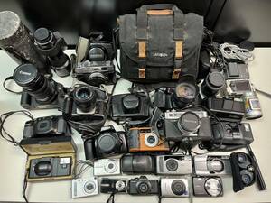 [ large amount summarize ] camera lens accessory Canon Konica Nikon Olympus Sony Fuji Minolta etc. Junk 1 jpy start 