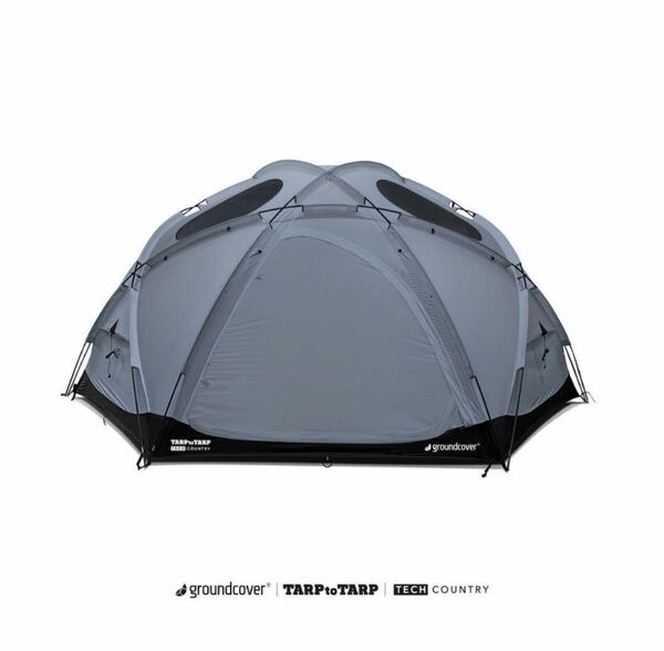 groundcover × TARPtoTARP ACORN HOUSE3.45 グランドシート付き　美品