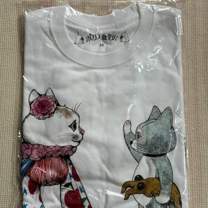 ヒグチユウコ　こはるとニャンコTシャツ　M ポリス雑貨店