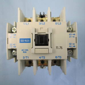 三菱電磁接触器 SD-N35 DC24V 2a2b マグネットスイッチの画像1
