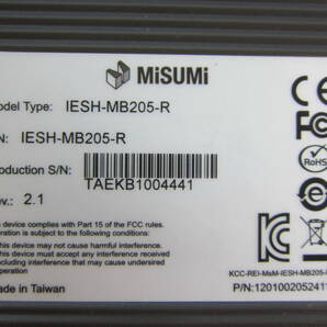 MISUMI IESH-MB205-R 産業用スイッチングハブ5ポート*2個の画像4