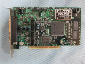 CONTEC AD16-16U(PCI)EH BOARD アナログ入力ボード