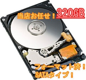 中古【当店お任せ！】デスクトップ用HDD SATA 320GB 送料無料