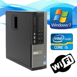 中古パソコン デスクトップパソコン Windows 7 メモリ4G HD500GB DELL Optiplex 790等 爆速Core i3 2100 3.1G DVDドライブ