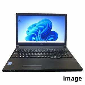 Windows 11 Pro 64Bit 富士通 LIFEBOOK A576 Celeron 第六世代 3855U 1.6G/メモリ4GB/新品SSD 480GB/DVD-ROM/無線有/HDMI端子内蔵