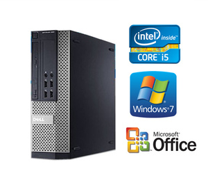 中古パソコン Windows 7搭載/マイクロソフトoffice 2013付/DELL Optiplex 790等 Core i5 2400 3.1G/メモリ8G/新品SSD 240GB/DVD/即決特典有