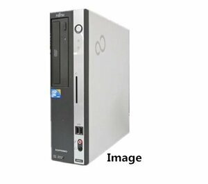 中古パソコン デスクトップパソコン 本体 Windows 7 Pro 32bit 富士通 FMV Dシリーズ Core2Duo E7500 2.93G メモリ4G HDD500GB DVD Office