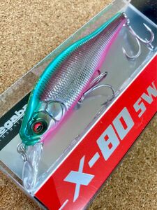 メガバス　x80sw ベイサイドグリーンPB sp-c Megabass