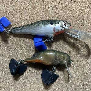 オールド バグリー スモールフライ 全真鍮リグ クローフィッシュ バッシンシャッド old bagley's Small-Fry-Crayfish BASS'N SHAD の画像2