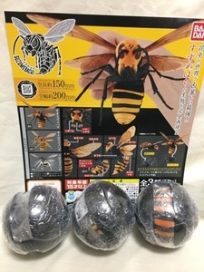 ◎ BANDAI バンダイ すすめばち オオシズメバチ キイロスズメバチ クロスズメバチ 3体セット